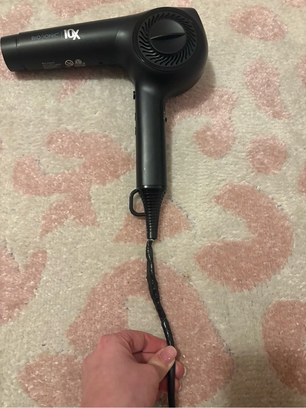 Bio Ionic 10X ultralight speed hair dryer SEE DESC. Fully operational NWOB
